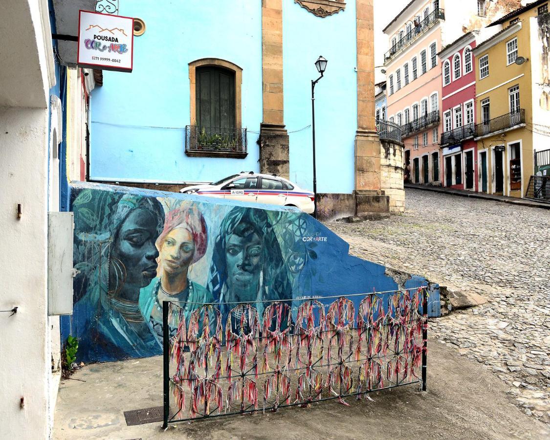 Pousada Cor E Arte - Pelourinho Salvador da Bahia Exterior foto