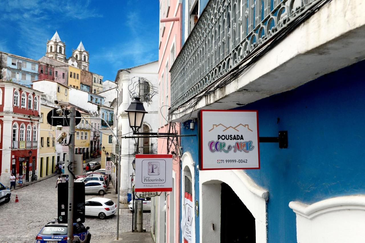 Pousada Cor E Arte - Pelourinho Salvador da Bahia Exterior foto